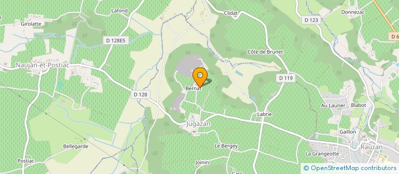 localisation de l'entreprise GAEC CASTAGNA  JUGAZAN
