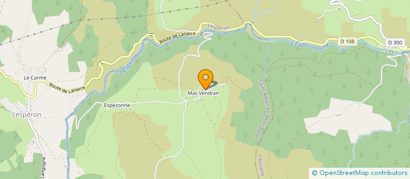 localisation de l'entreprise GAEC CASTANET  LE PLAGNAL