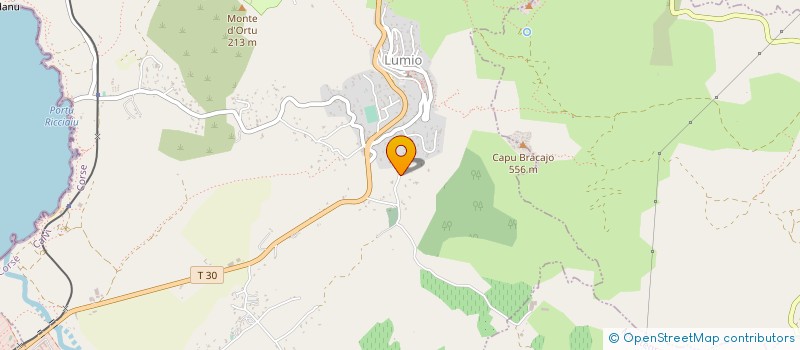localisation de l'entreprise GAEC CASTELLANI à LUMIO
