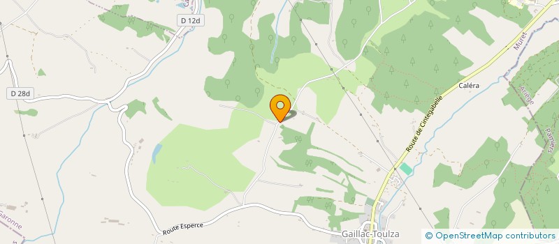 localisation de l'entreprise GAEC CAZAU ET FILS à GAILLAC-TOULZA