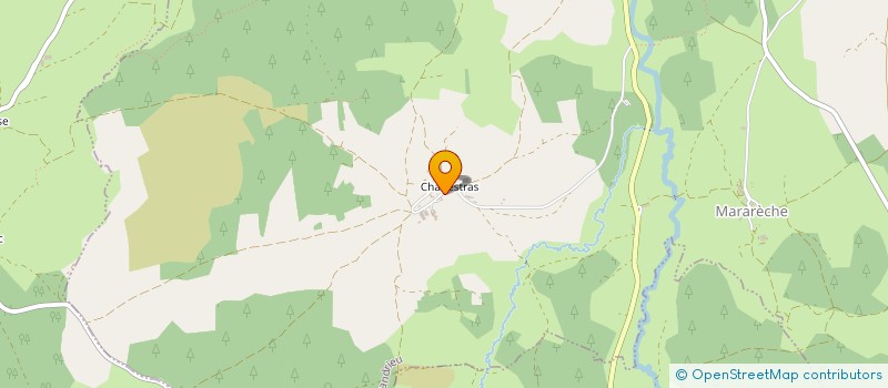 localisation de l'entreprise GAEC CHABESTRAS à GRANDRIEU