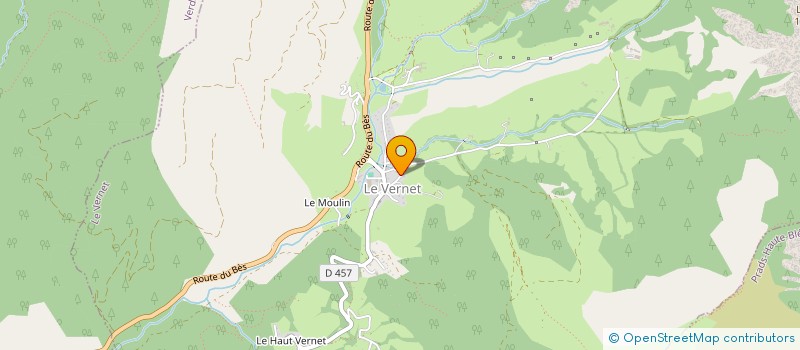 localisation de l'entreprise GAEC CHAMPS DES MONTAGNES  AUZET