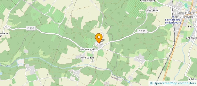 localisation de l'entreprise GAEC CHARTIER  JUICQ