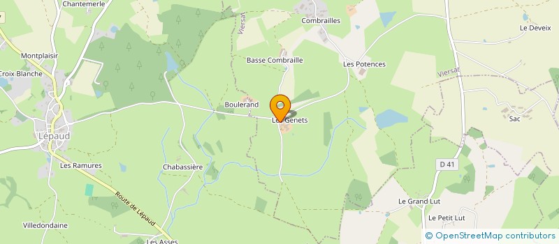 localisation de l'entreprise GAEC CHASSAGNE PERE ET FILS  VIERSAT