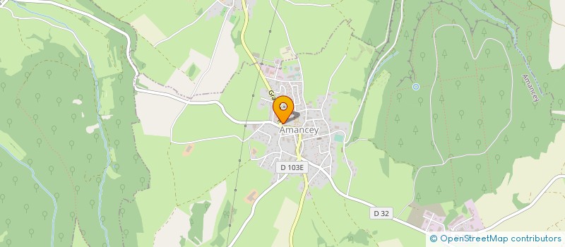 localisation de l'entreprise GAEC CHATELET GUYON à AMATHAY-VESIGNEUX