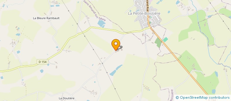 localisation de l'entreprise GAEC CHATON  SAINT-AMAND-SUR-SEVRE