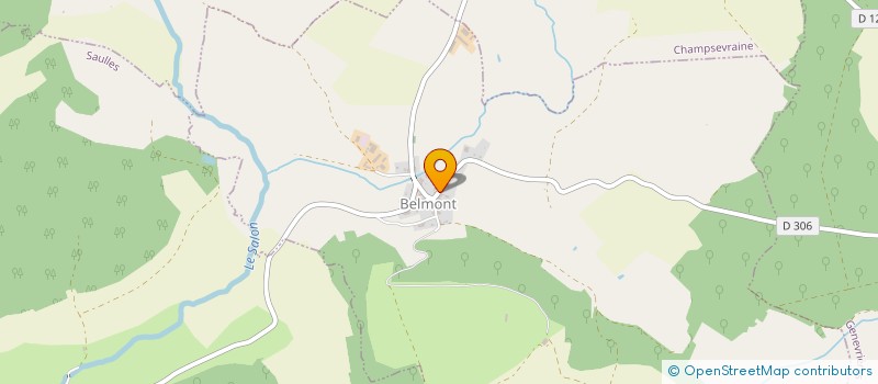 localisation de l'entreprise GAEC CHAUFFETET à BELMONT