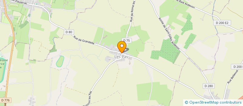 localisation de l'entreprise GAEC CHAUMONT  PONTORSON