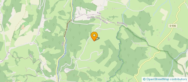 localisation de l'entreprise GAEC CHEVRERIE HOURQUET à REBENACQ