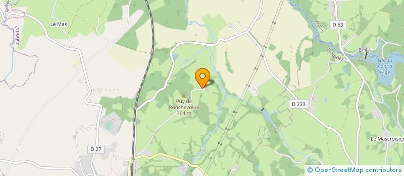 localisation de l'entreprise GAEC CHEZEAUD  BERSAC-SUR-RIVALIER