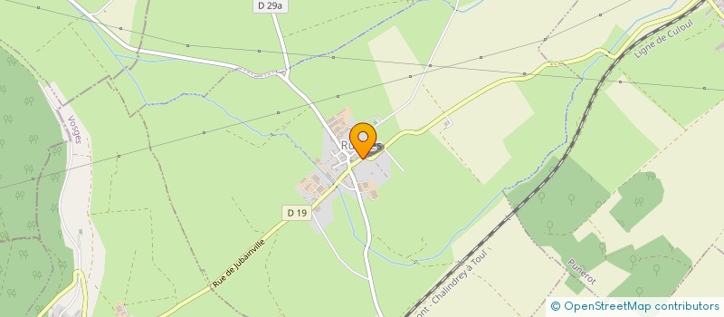 localisation de l'entreprise GAEC CLAIR ARGENT  JUBAINVILLE