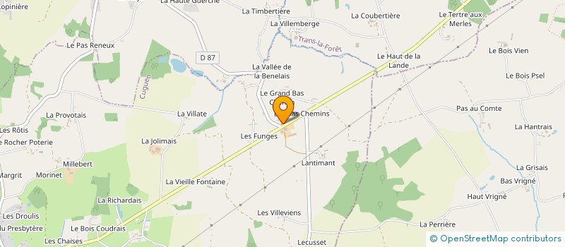 localisation de l'entreprise GAEC CLEMENT à CUGUEN