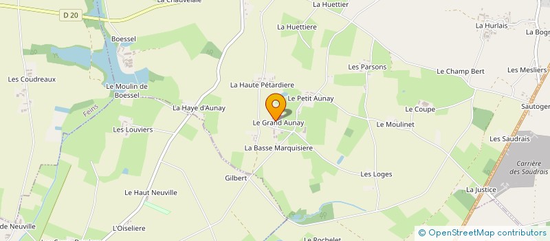 localisation de l'entreprise GAEC COIRRE à SENS-DE-BRETAGNE