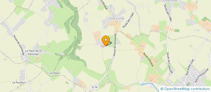 localisation de l'entreprise GAEC COLBOC  VILLAINVILLE