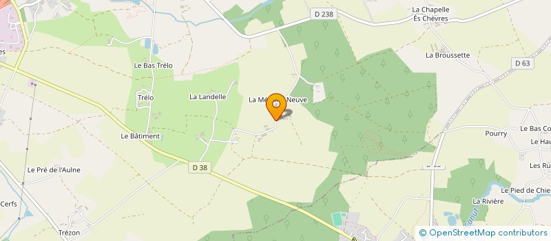 localisation de l'entreprise GAEC COLLIN-APERT à PLELAN-LE-GRAND