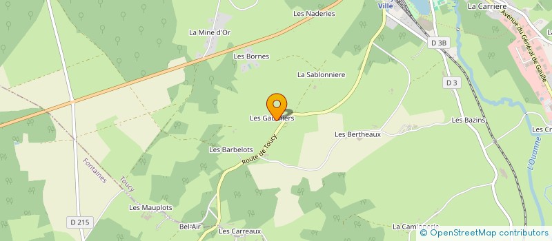 localisation de l'entreprise GAEC COLLOT CHESNET  MEZILLES