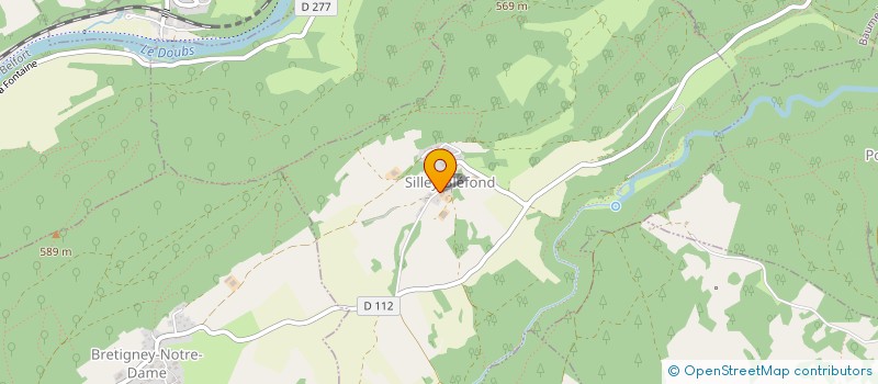 localisation de l'entreprise GAEC COMTE à SILLEY-BLEFOND