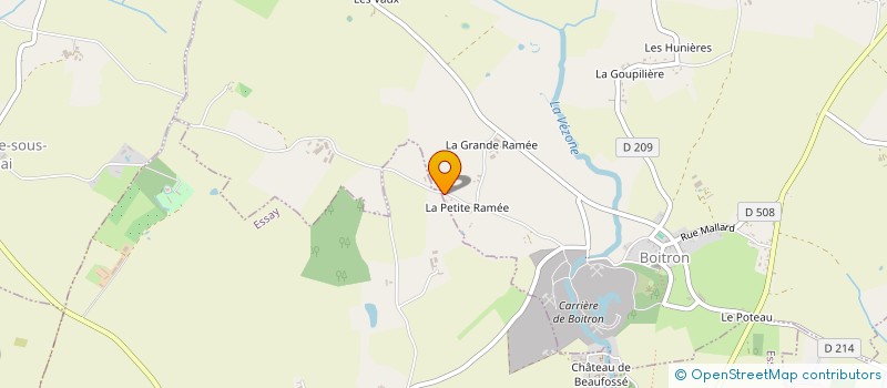 localisation de l'entreprise GAEC CORNEILLY à BOITRON