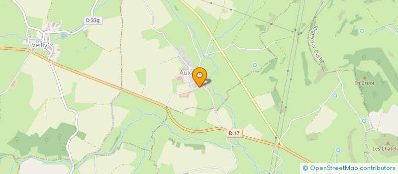 localisation de l'entreprise GAEC CORVEE DE LA TOUR  AUXANT