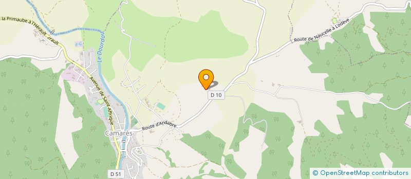 localisation de l'entreprise GAEC COSTES MICHEL  CAMARES