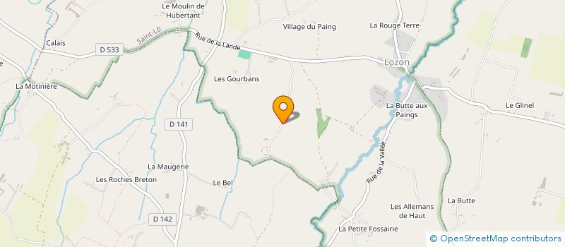 localisation de l'entreprise GAEC COTENTIN à MARIGNY-LE-LOZON