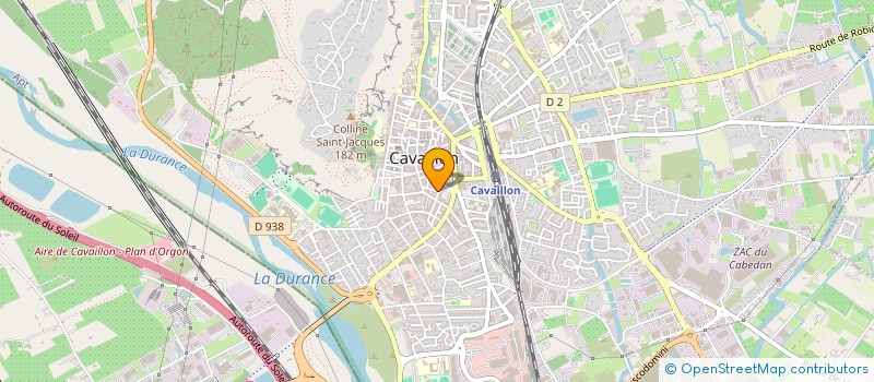 localisation de l'entreprise GAEC COUADOU QUINTRAND DELAYE à CAVAILLON