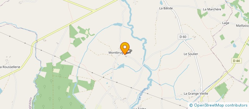 localisation de l'entreprise GAEC COUINOU à MAILHAC-SUR-BENAIZE