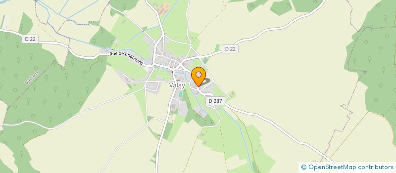 localisation de l'entreprise GAEC COURTIER  VALAY