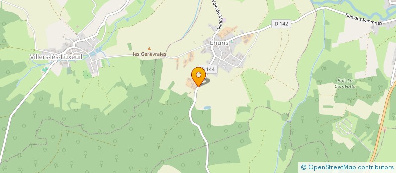 localisation de l'entreprise GAEC COURTOY ET ASSOCIES  EHUNS