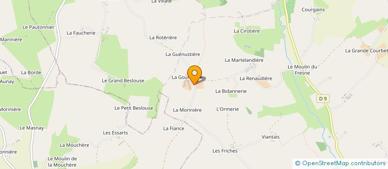 localisation de l'entreprise GAEC COUTANT à PERCHE-EN-NOCE