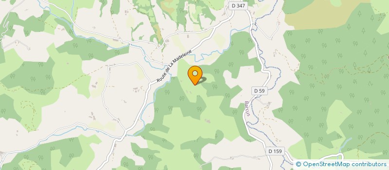 localisation de l'entreprise GAEC COYOS  BARCUS