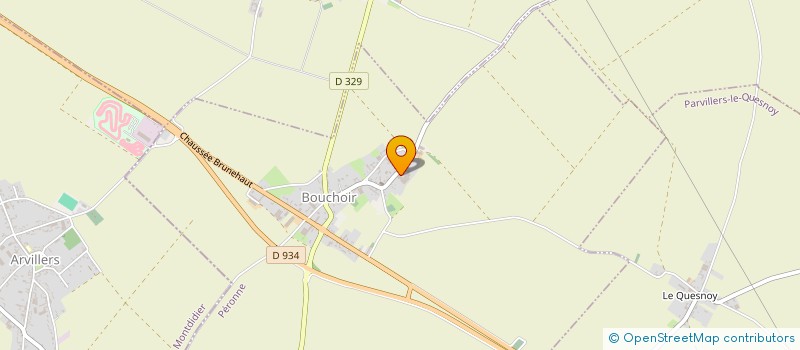 localisation de l'entreprise GAEC CRAPPIER à BOUCHOIR