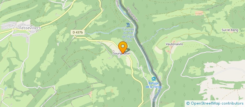 localisation de l'entreprise GAEC CUENIN  GOUMOIS