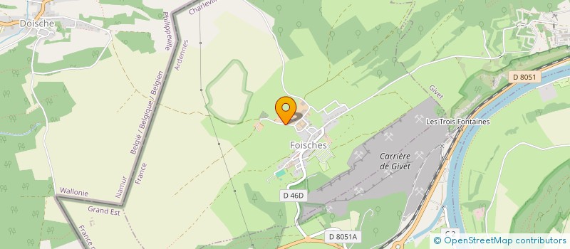localisation de l'entreprise GAEC CUVILLIER à FOISCHES