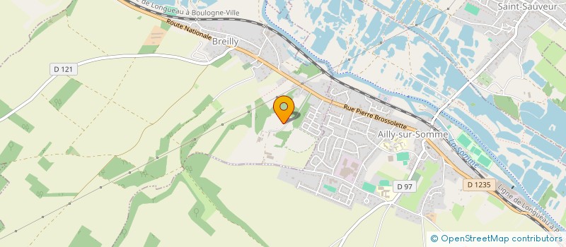localisation de l'entreprise GAEC D'ANJOU à AILLY-SUR-SOMME