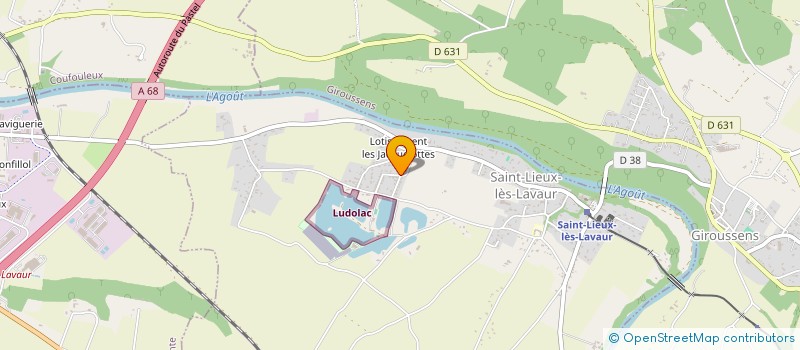 localisation de l'entreprise GAEC D'EN VERDIE  TEULAT