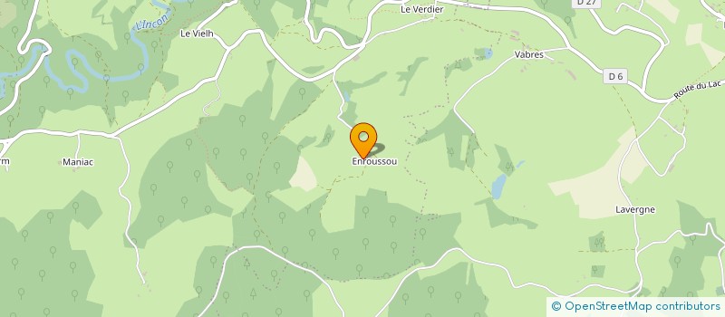 localisation de l'entreprise GAEC D'ENROUSSOU à PLEAUX
