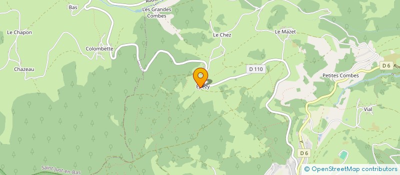 localisation de l'entreprise GAEC D'EPEZY à SAINT-GEORGES-EN-COUZAN