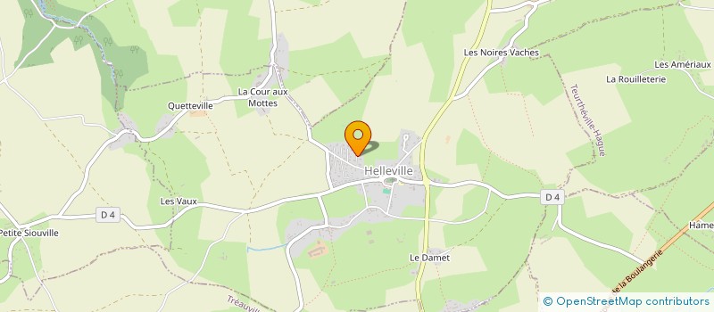 localisation de l'entreprise GAEC D'ETOUPPEVILLE à HELLEVILLE