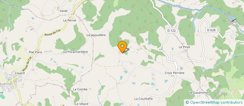 localisation de l'entreprise GAEC DANS LE VENT à SAINT-MARTIN-EN-HAUT