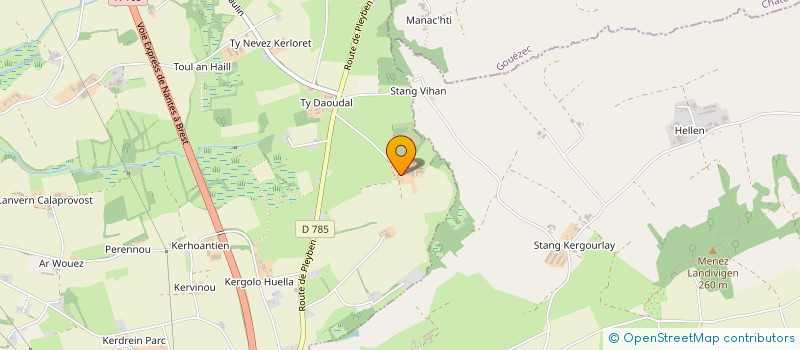 localisation de l'entreprise GAEC DARCILLON  BRIEC
