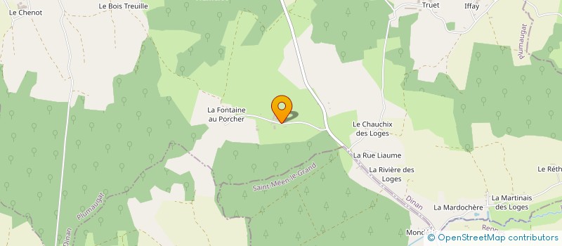localisation de l'entreprise GAEC DAVY à PLUMAUGAT
