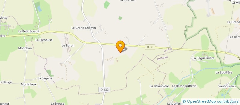 localisation de l'entreprise GAEC DE BARADA  LE PAS