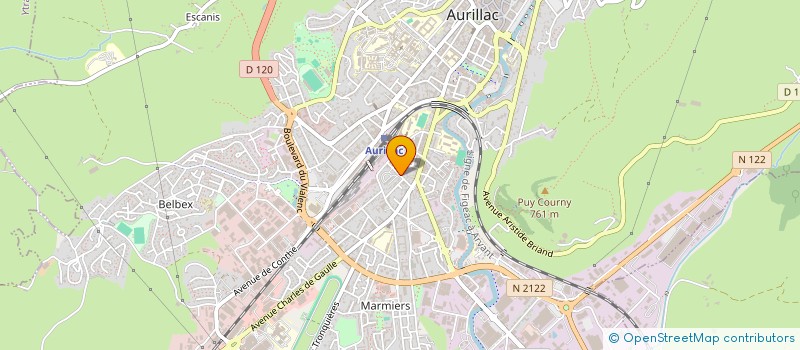 localisation de l'entreprise GAEC DE BARGUES à YTRAC