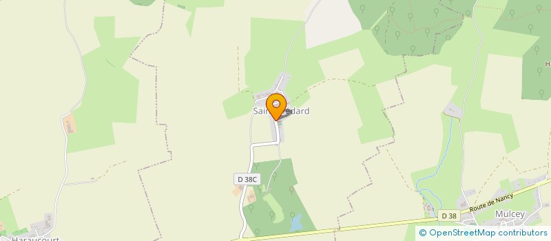 localisation de l'entreprise GAEC DE BATHELEMONT à SAINT-MEDARD