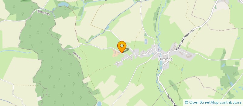 localisation de l'entreprise GAEC DE BATHIEUSE à DIMONT