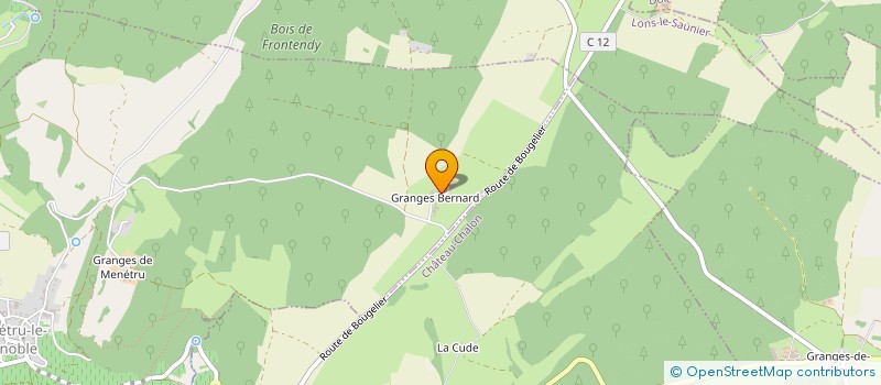localisation de l'entreprise GAEC DE BEAUMONT à MENETRU-LE-VIGNOBLE
