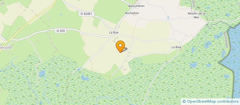 localisation de l'entreprise GAEC DE BEAUPRE à CARENTAN-LES-MARAIS
