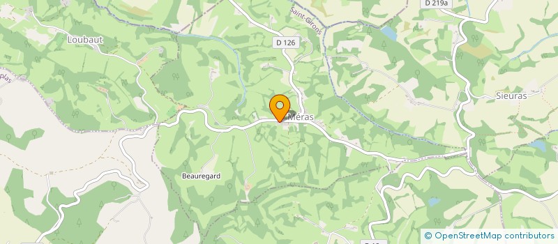 localisation de l'entreprise GAEC DE BEAUREGARD à DAUMAZAN-SUR-ARIZE