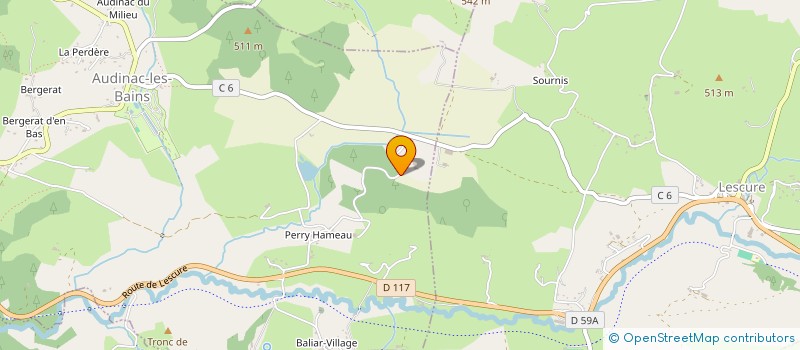 localisation de l'entreprise GAEC DE BELLOC à MONTJOIE-EN-COUSERANS